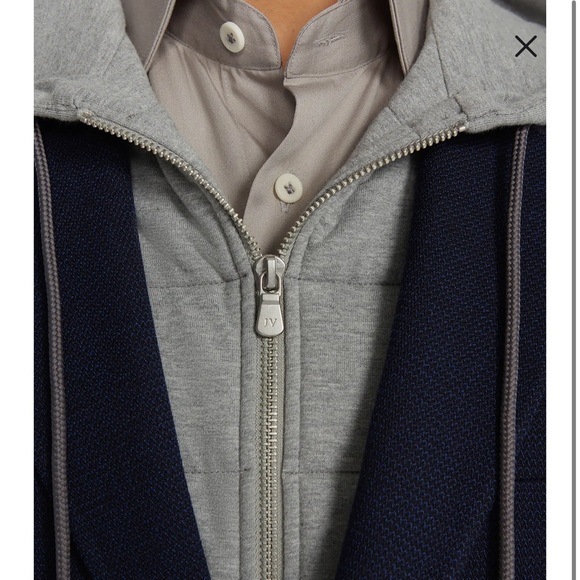 JACK VICTOR WOLFE WOOL BLAZER - Picture 4 of 7